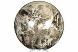 Polished Black Opal Sphere - Madagascar #200602-1